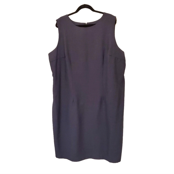 🍁Beautiful Plus Size Sleeveless Dress Size 24 - Picture 1 of 4